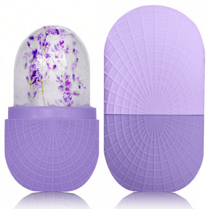 Silicone Facial Ice Tray Massager